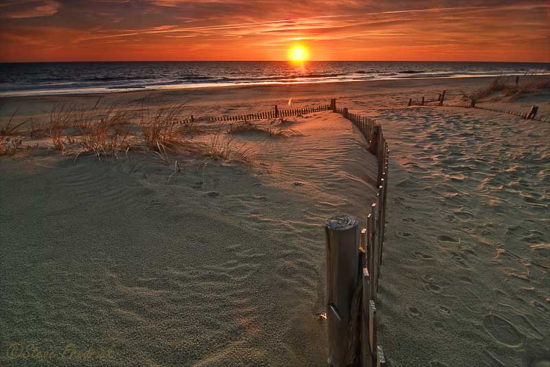 Beach Access Sunrise